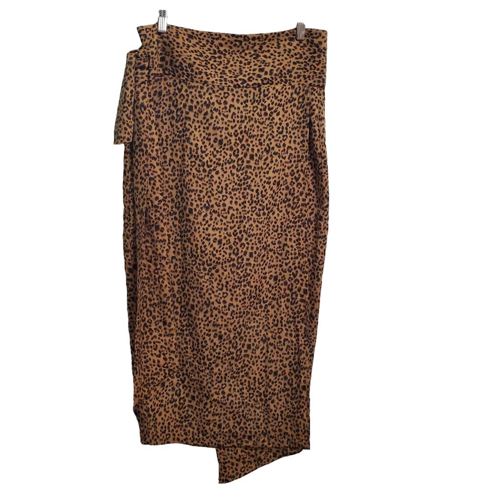 Women's‎ Never Fully Dressed Skirt Size 6 Brown Leopard Print